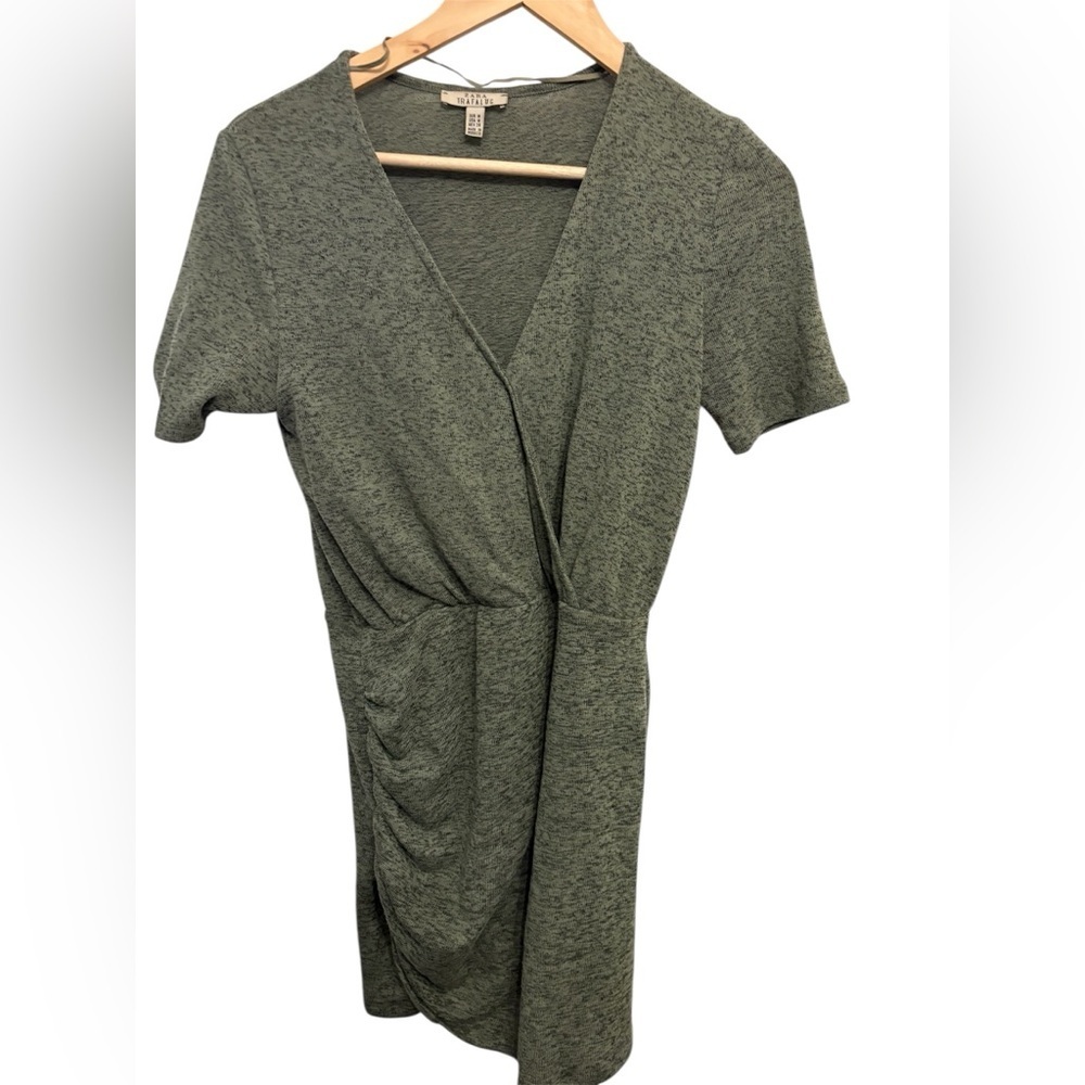 Zara Olive Green Mini Dress